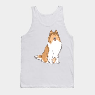 Rough Collie Tank Top